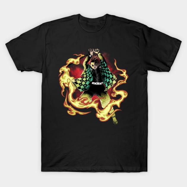 hinokami kagura T-Shirt by setiaoneart